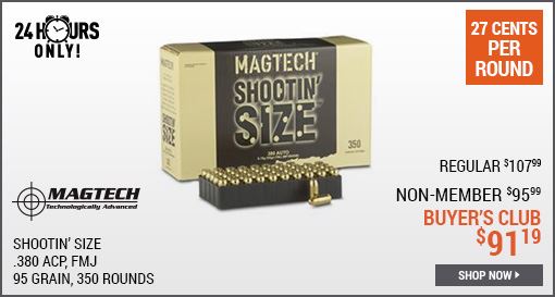 Magtech Shootin' Size Ammo