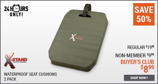 X-Stand Waterproof Seat Cushions, 2 Pack